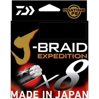 Леска DAIWA J-BRAID EXPEDITION×8E 0.06mm-150m SMASH ORANGE